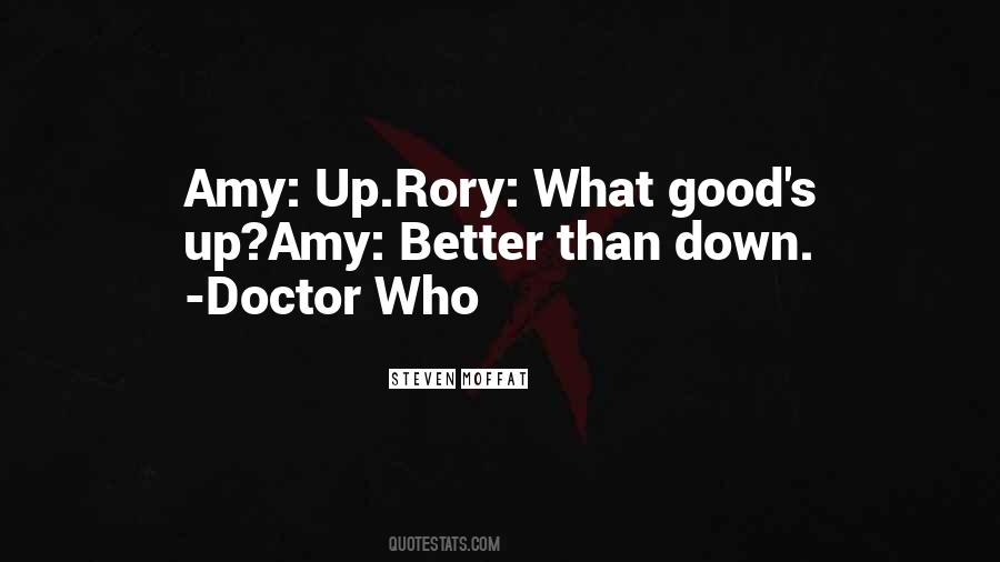 Amy Pond Doctor Who Quotes #736608