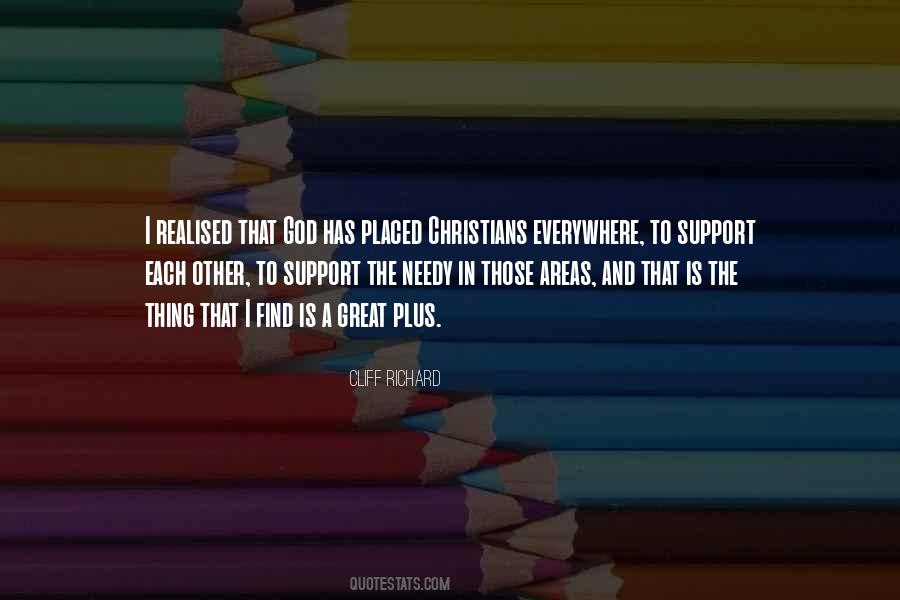 Support The Needy Quotes #552096