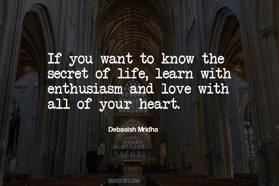 Enthusiasm For Learning Quotes #508413