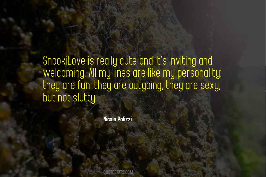 Cute Cute Quotes #153878