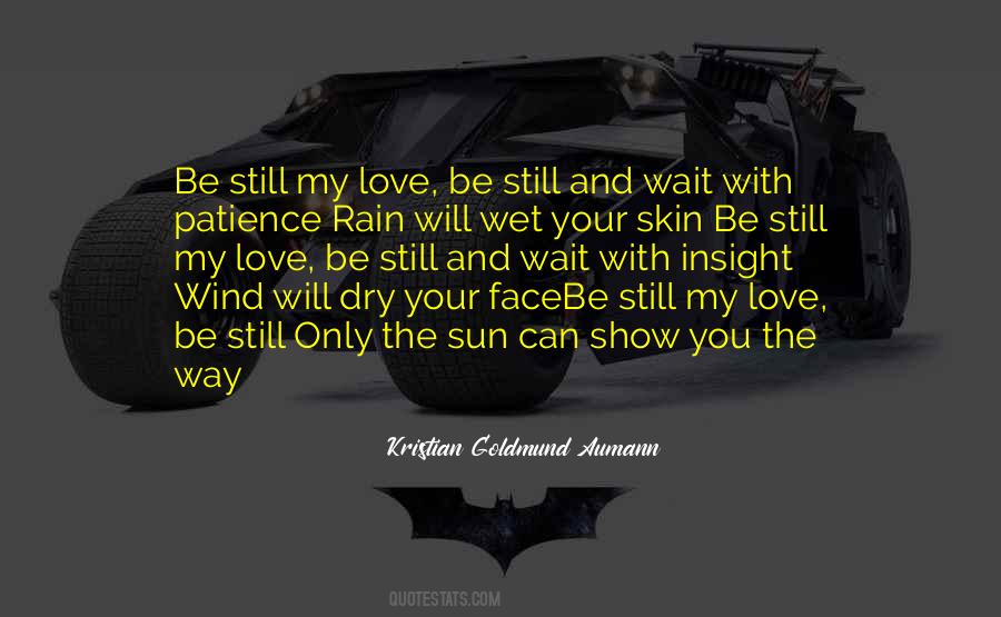 Rain Sun Quotes #1477861