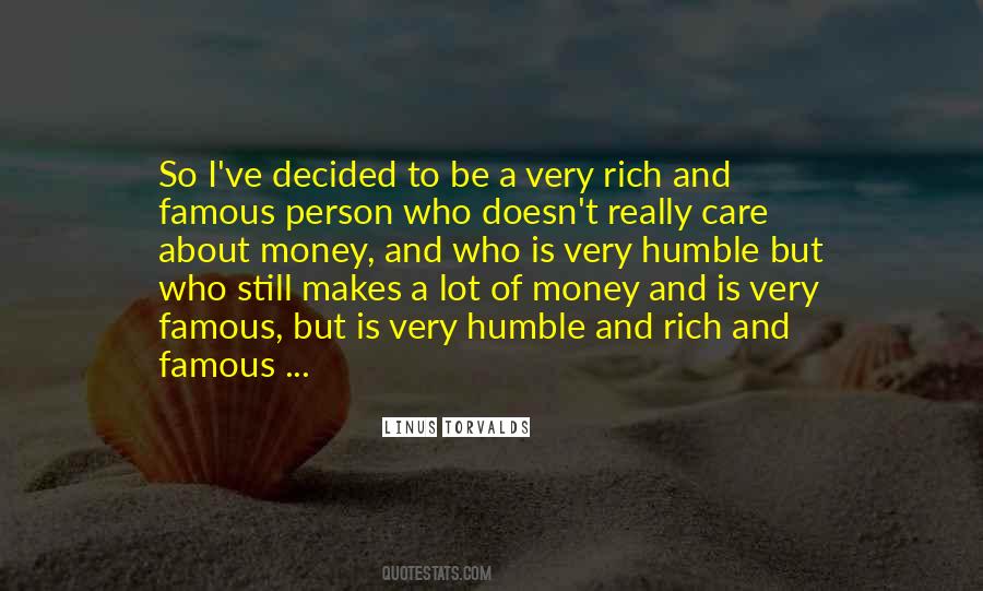 Rich And Humble Quotes #426249