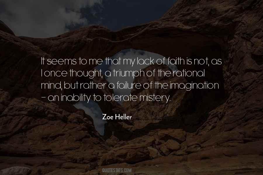 Failure Of The Imagination Quotes #1317204