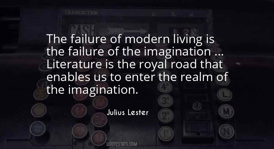 Failure Of The Imagination Quotes #1510972