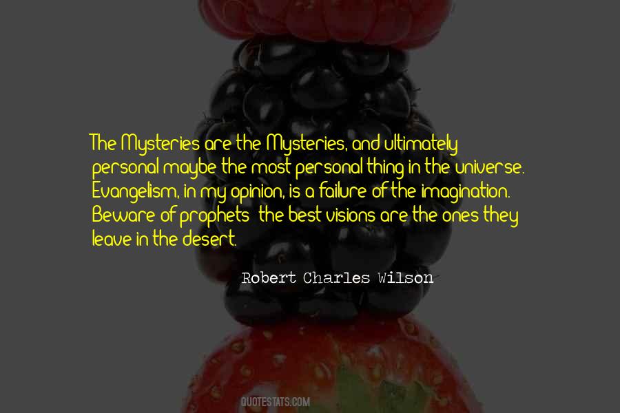Failure Of The Imagination Quotes #1853697