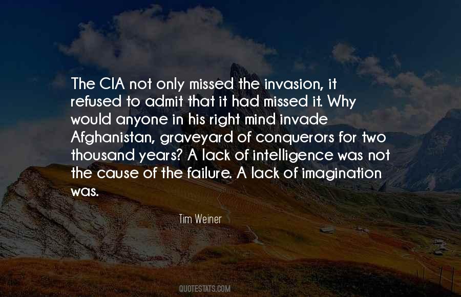 Failure Of The Imagination Quotes #981682