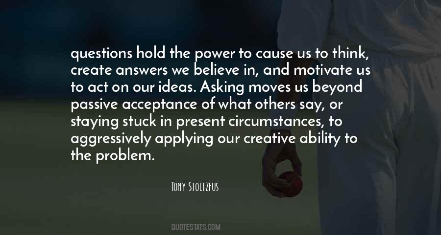 Power Of Acceptance Quotes #1212028