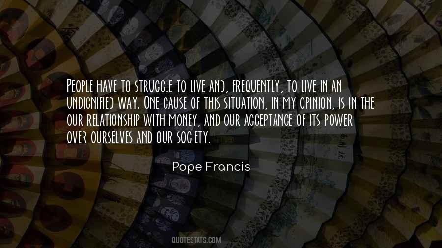 Power Of Acceptance Quotes #1357560