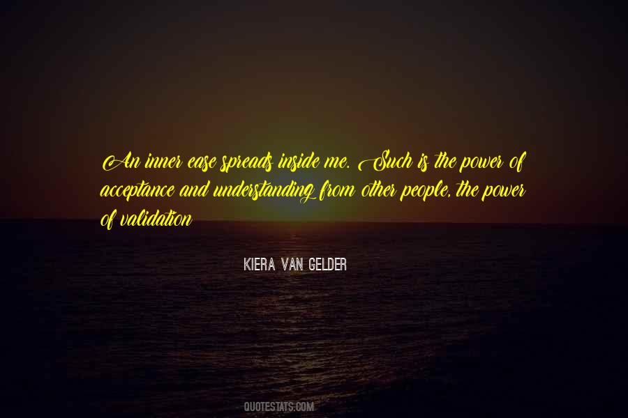 Power Of Acceptance Quotes #1446319