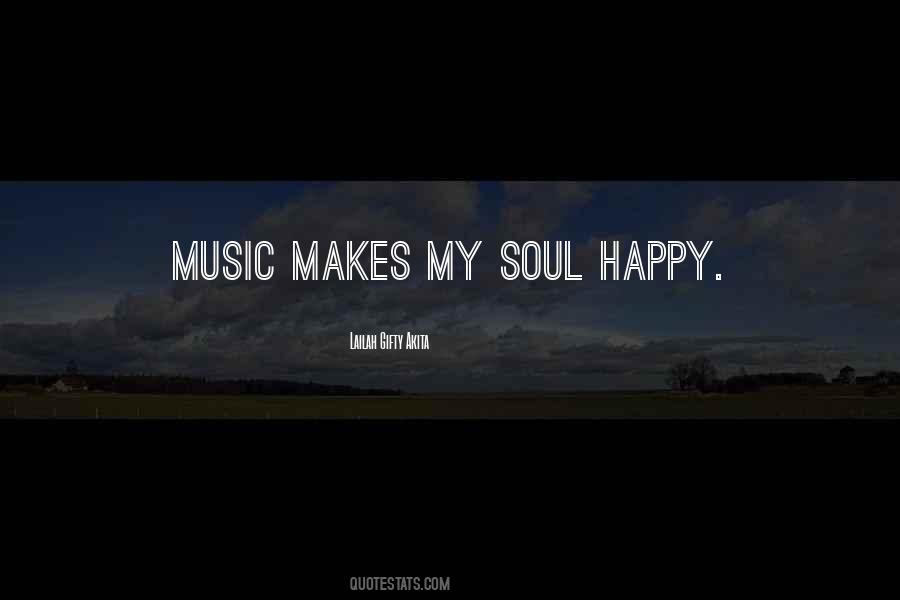 Happiness Music Quotes #1406409