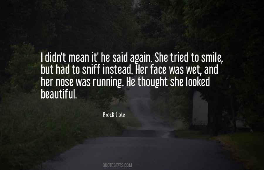 Running Smile Quotes #576780