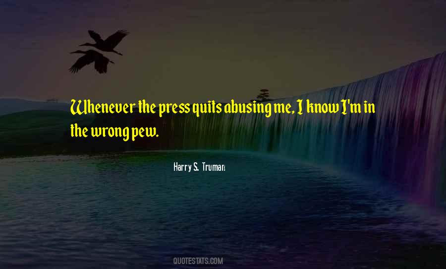 I Am Quitting Quotes #340888