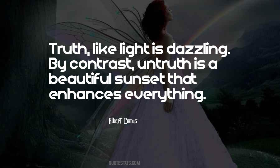 Sunset Light Quotes #455006