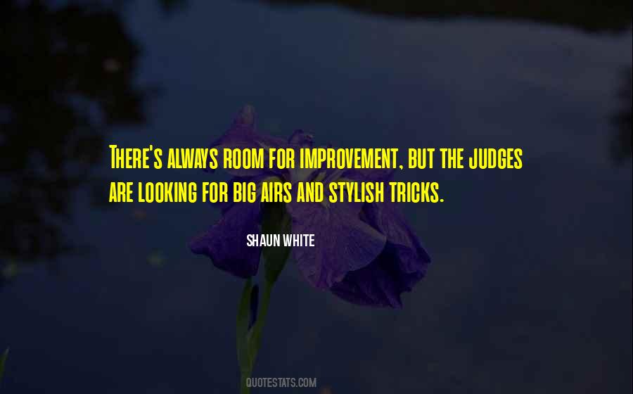 There Is Always Room For Improvement Quotes #1102964