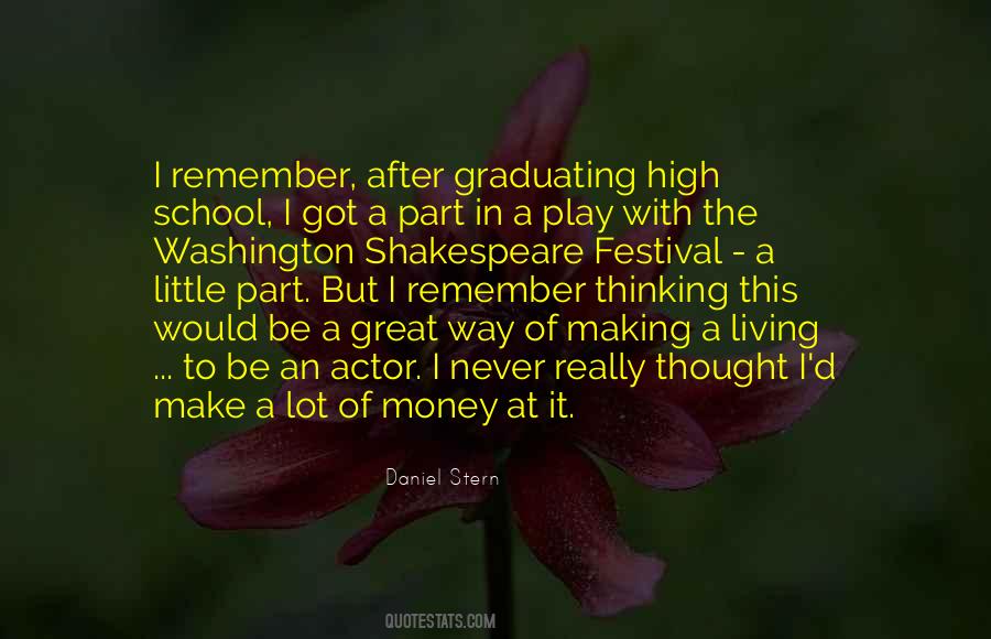 Quotes About Graduating From High School #1410284