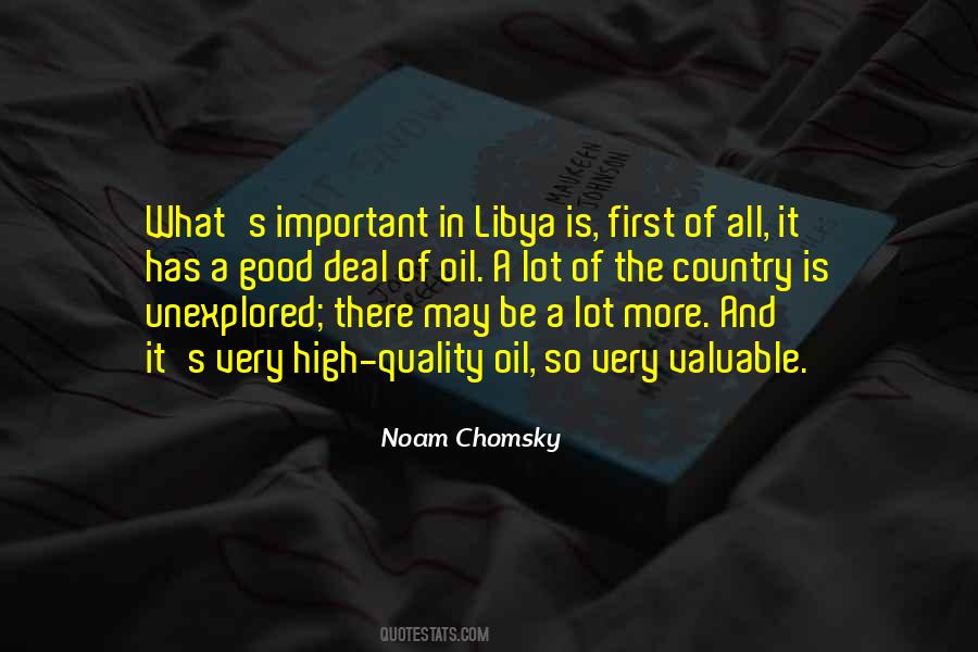Country Important Quotes #208148