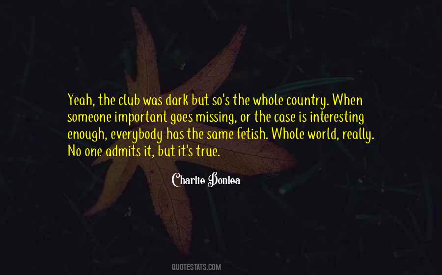 Country Important Quotes #315242