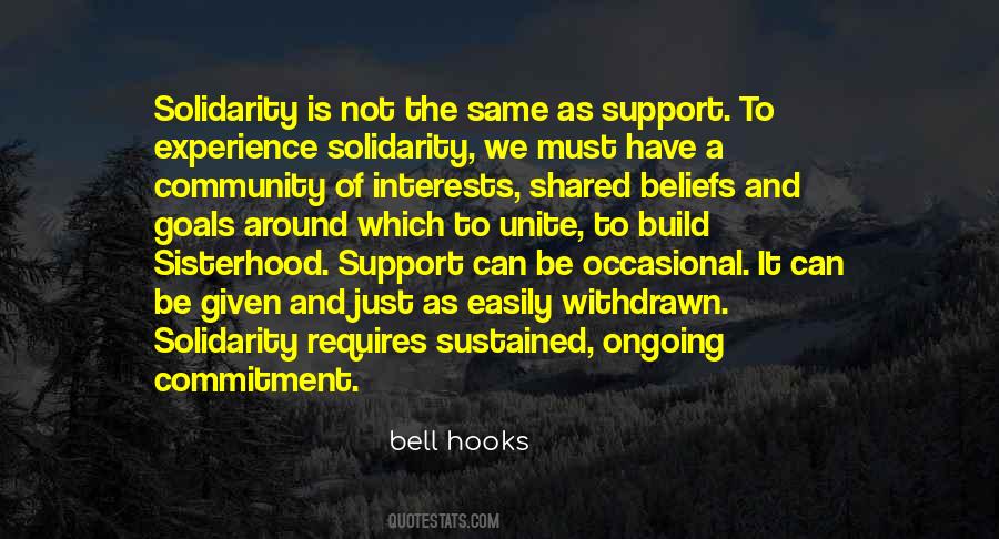 Quotes About Community Goals #468483