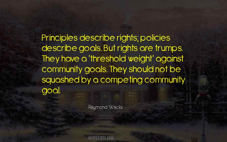 Quotes About Community Goals #988563