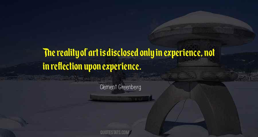 Art Reflection Quotes #1234466