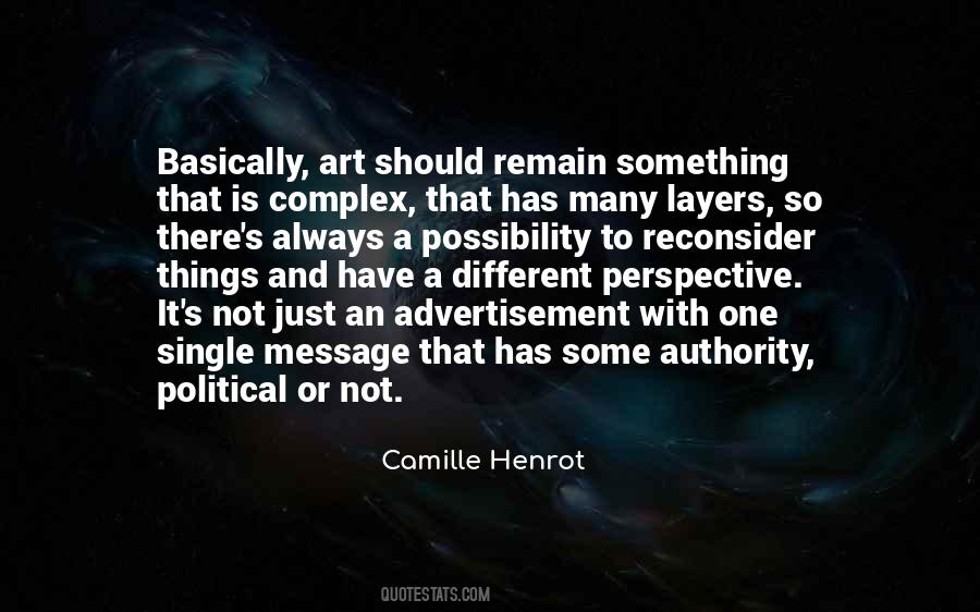 Art Perspective Quotes #1548947