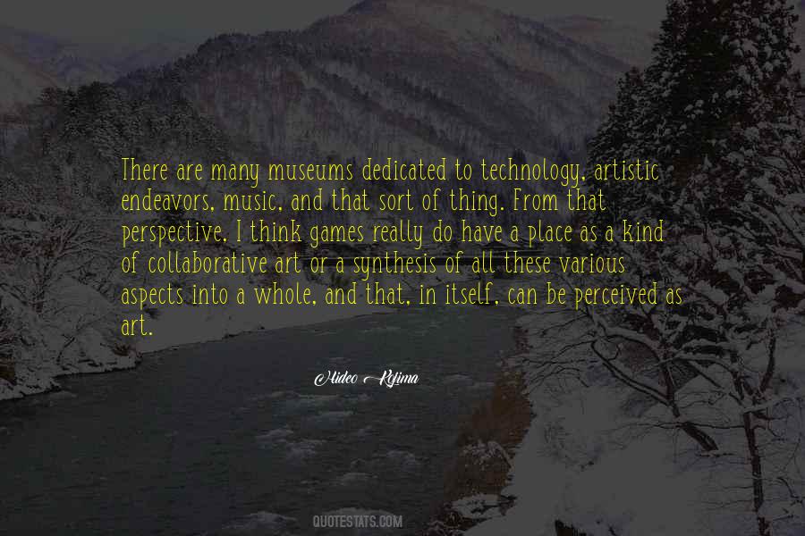 Art Perspective Quotes #1603362