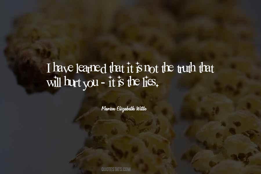 You Hurt I Hurt Quotes #104531