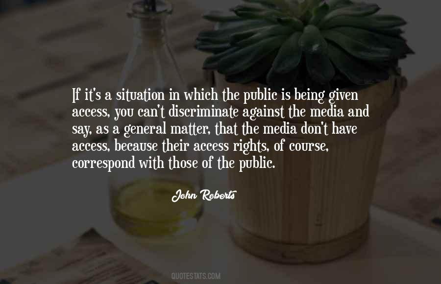 Quotes About Public Rights #1844601