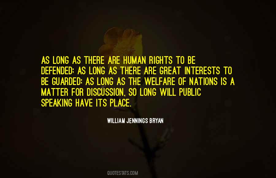 Quotes About Public Rights #295966