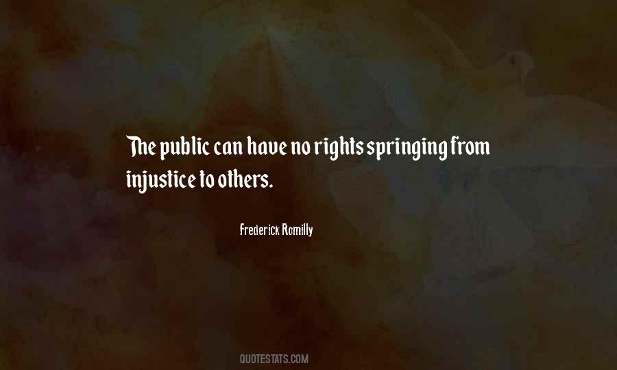 Quotes About Public Rights #49275