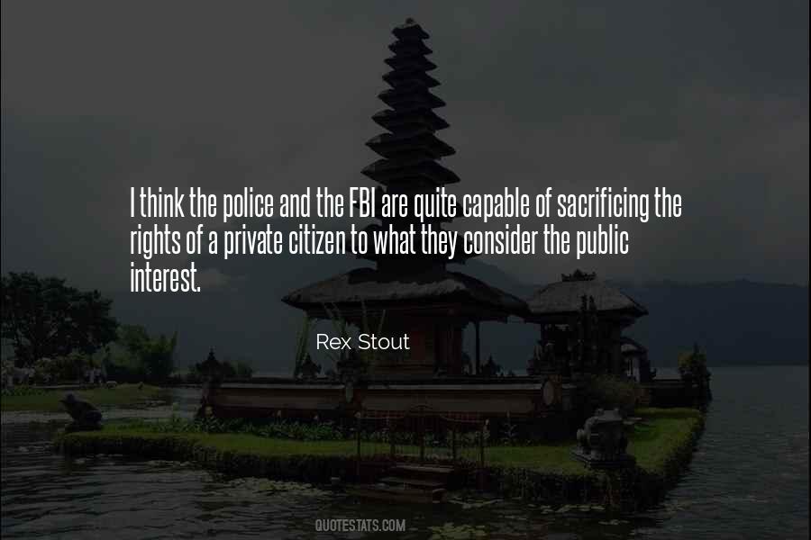 Quotes About Public Rights #642383