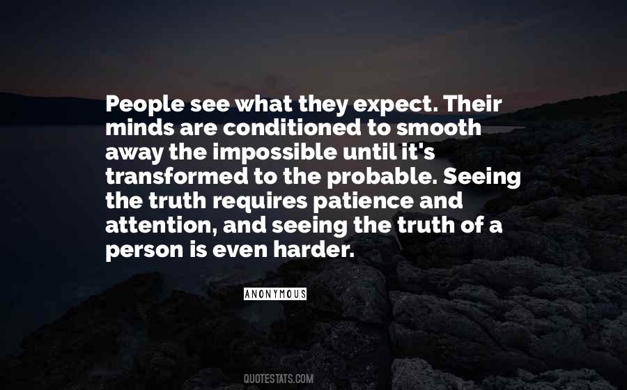 Expect The Impossible Quotes #216909