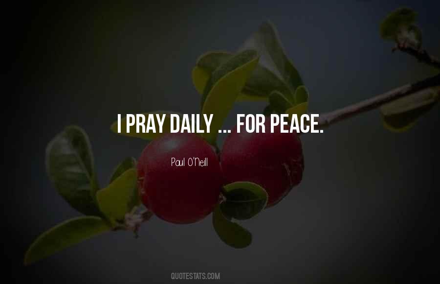 Daily Peace Quotes #1186790