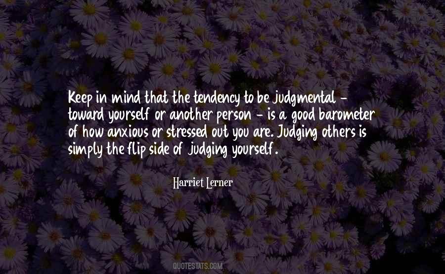 Judging Person Quotes #1609636