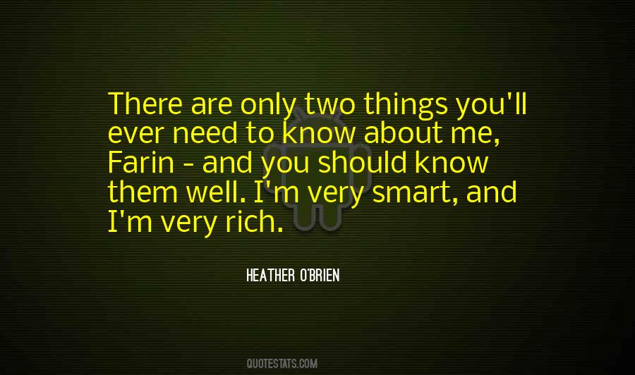 Know About Me Quotes #1507140