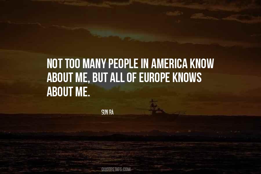 Know About Me Quotes #468193