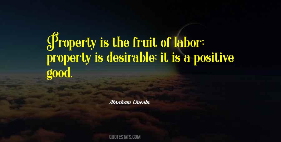 Fruit Labor Quotes #18951