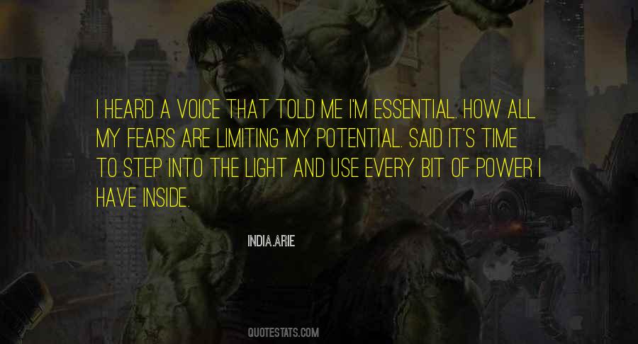 Quotes About The Power Of Your Voice #1293772
