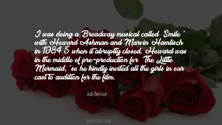 Little Mermaid Musical Quotes #592681