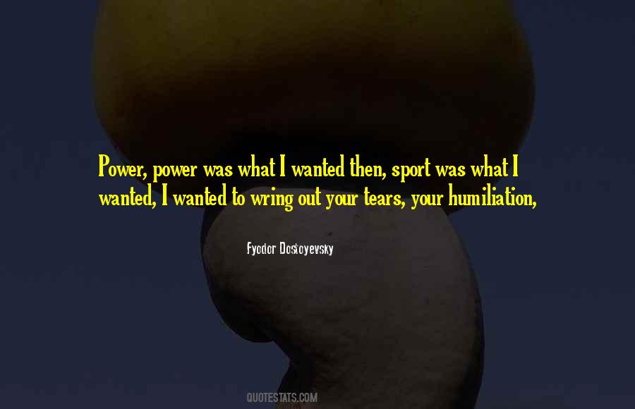 Power Of Sport Quotes #562250
