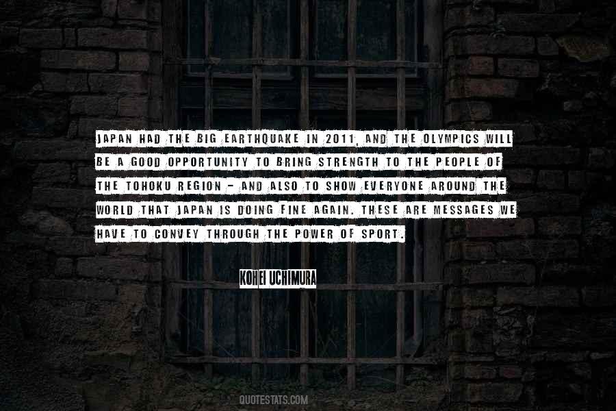 Power Of Sport Quotes #902531
