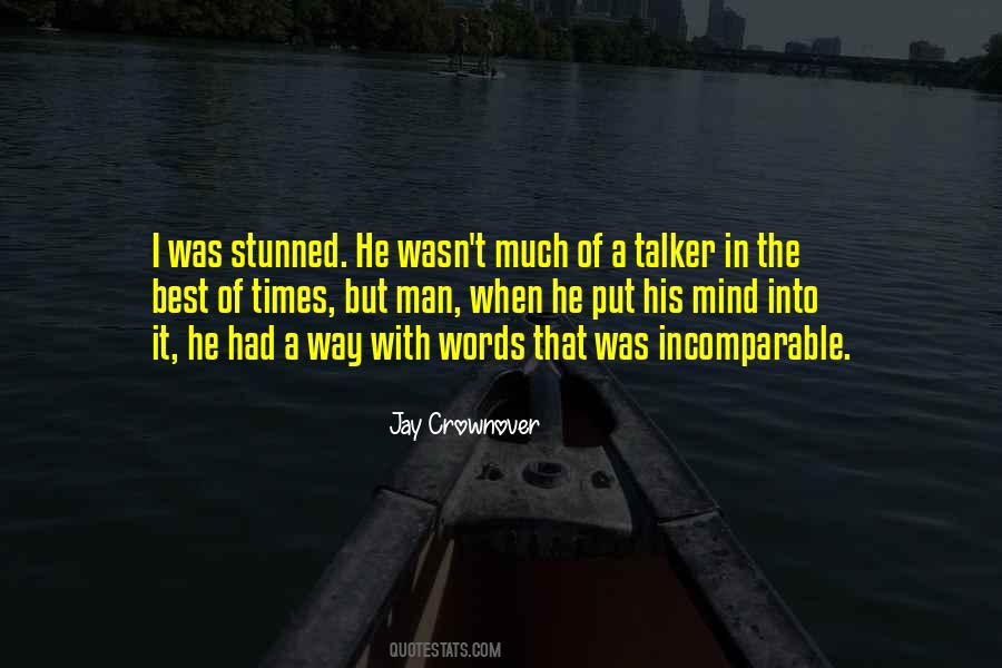 Man Best Quotes #272934