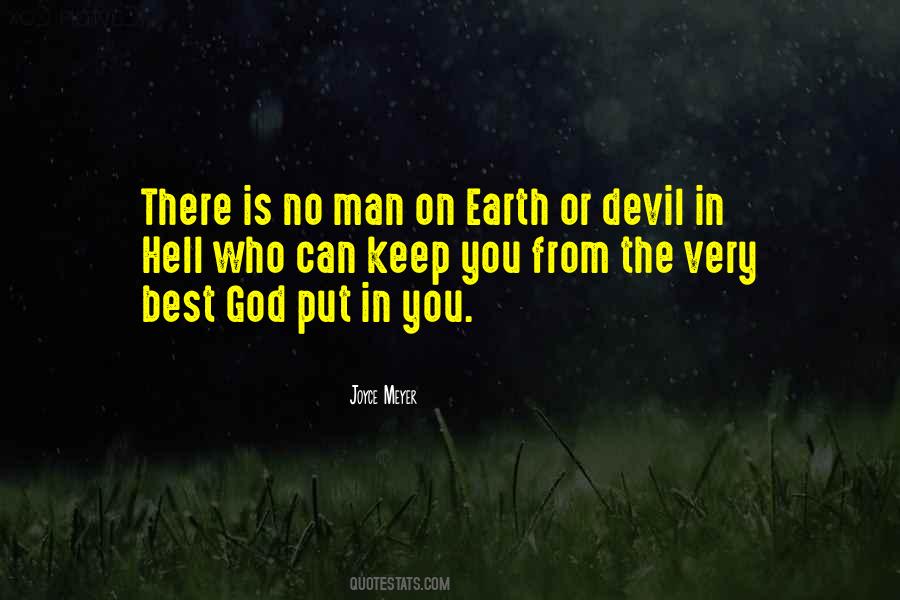 Man Best Quotes #511540