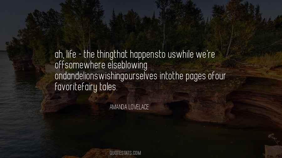 Life Fairy Quotes #172266