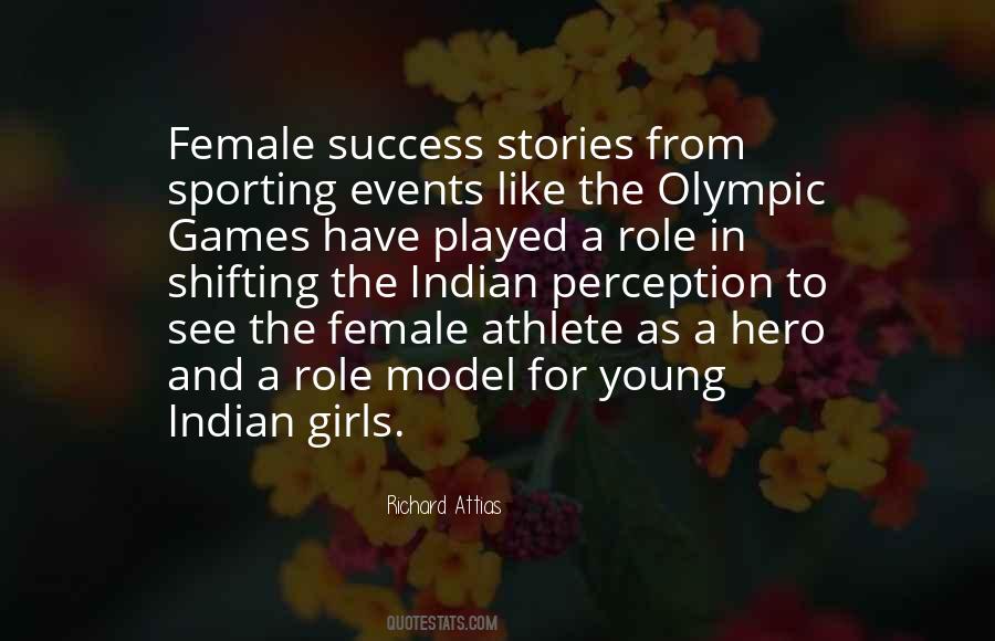 Indian Athlete Quotes #541045