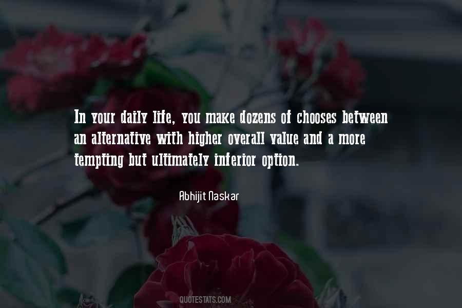 Make You An Option Quotes #684264