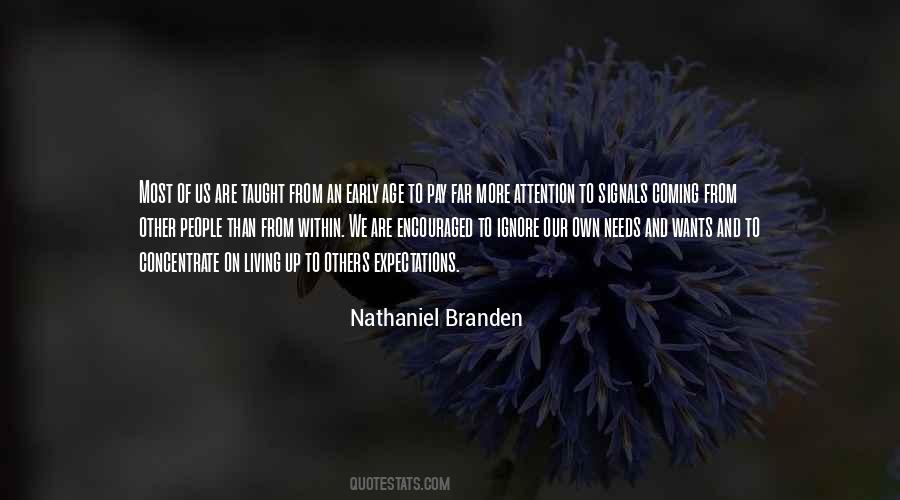 Expectations On Others Quotes #1574554