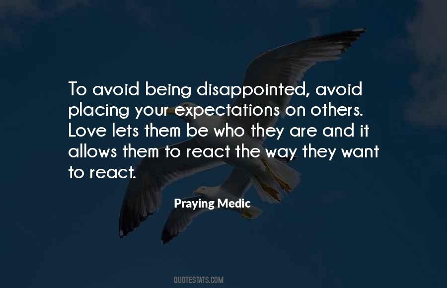 Expectations On Others Quotes #340658