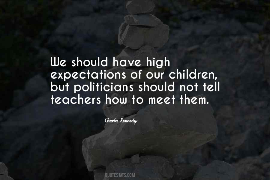 Expectations On Others Quotes #9374