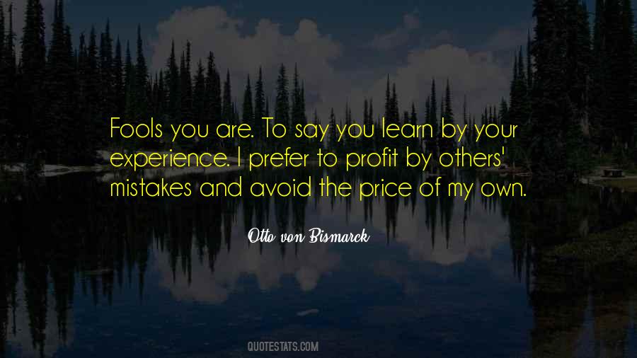 Others Mistakes Quotes #1002288